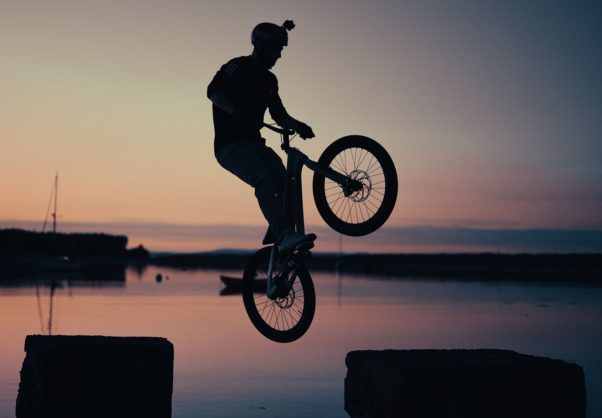 Boy on bike